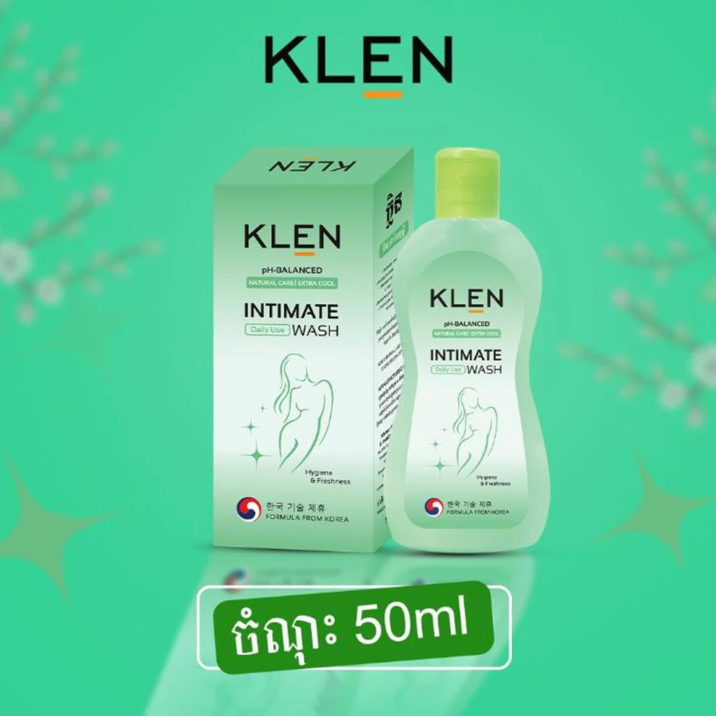 KLEN Intimate Wash Cherry Blossom Extra-Cool