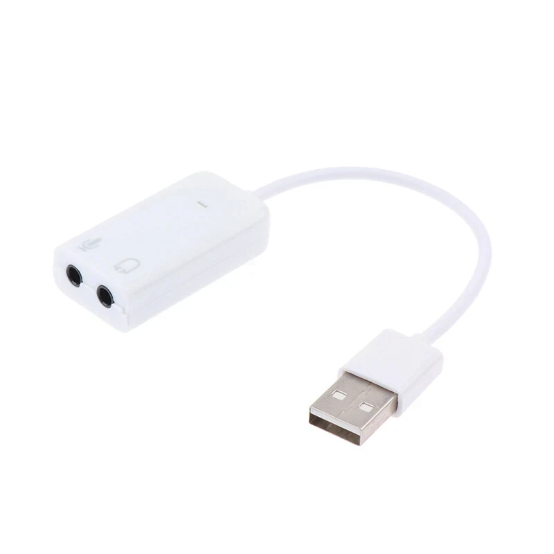 USB 7.1 With Wired Sound Card