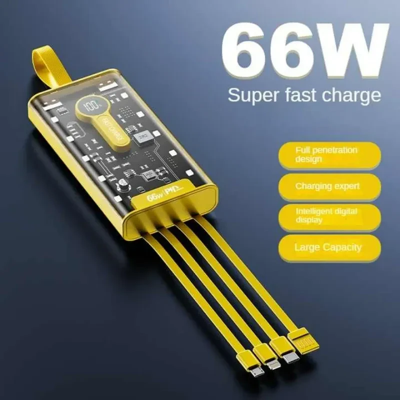 Power Bank 66W Super Fast Charge