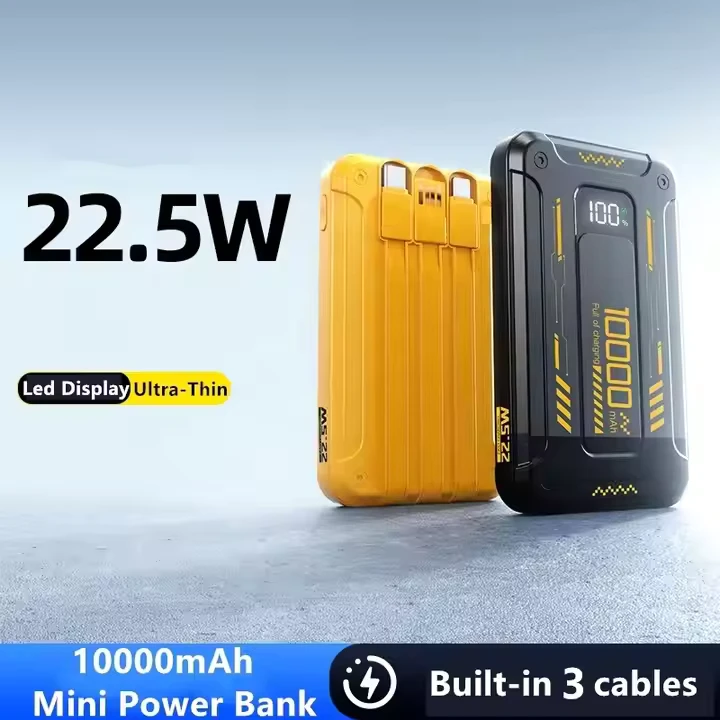 Mini Power Bank 10000mAh with 22.5W Super Fast Charge