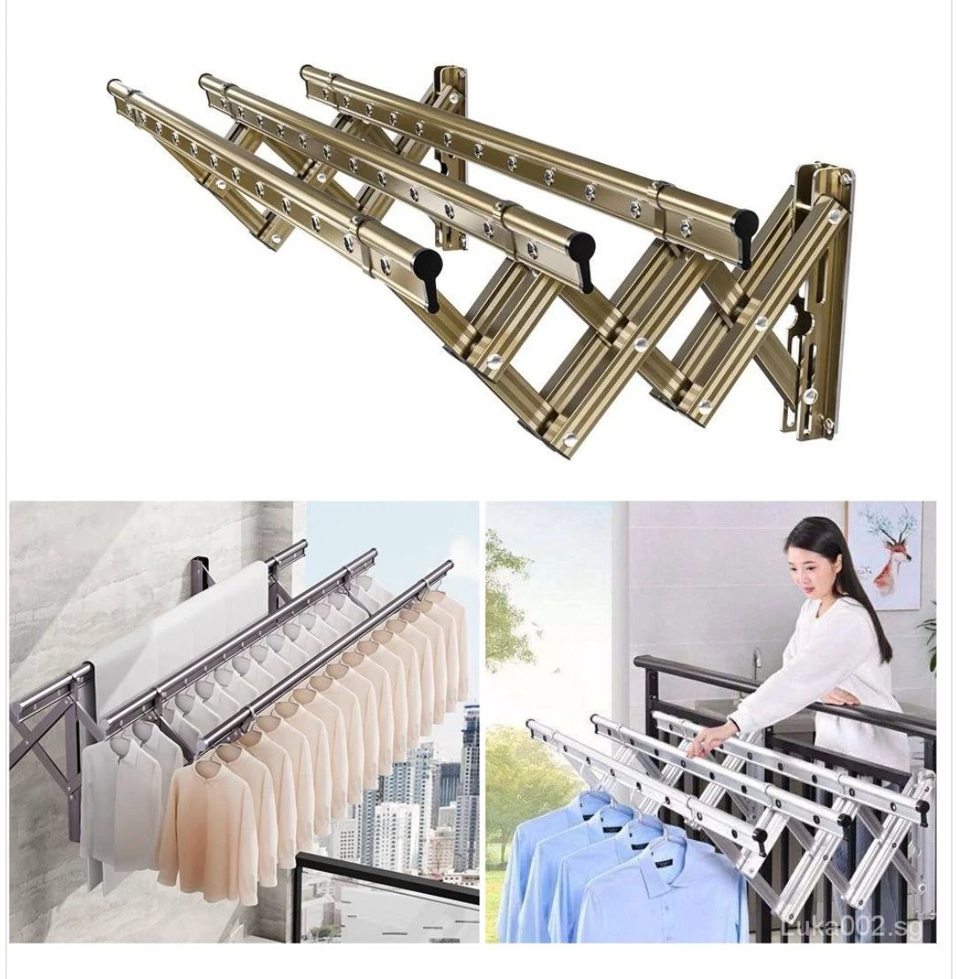 Hanger Organizer Clothes Driyer Aluminium 1.5M
