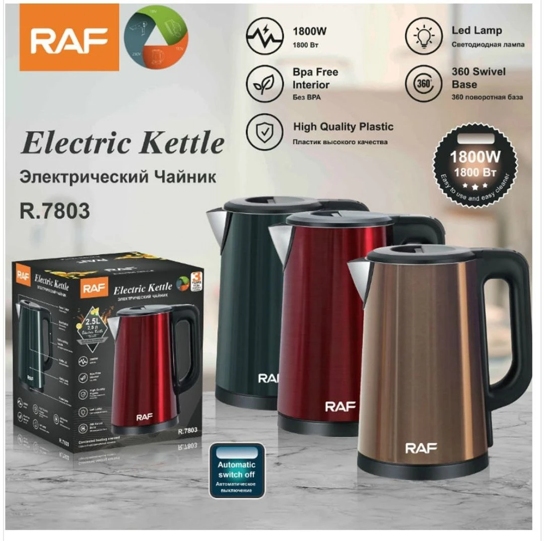 Electric Kettle RAF 2.5L R.7803