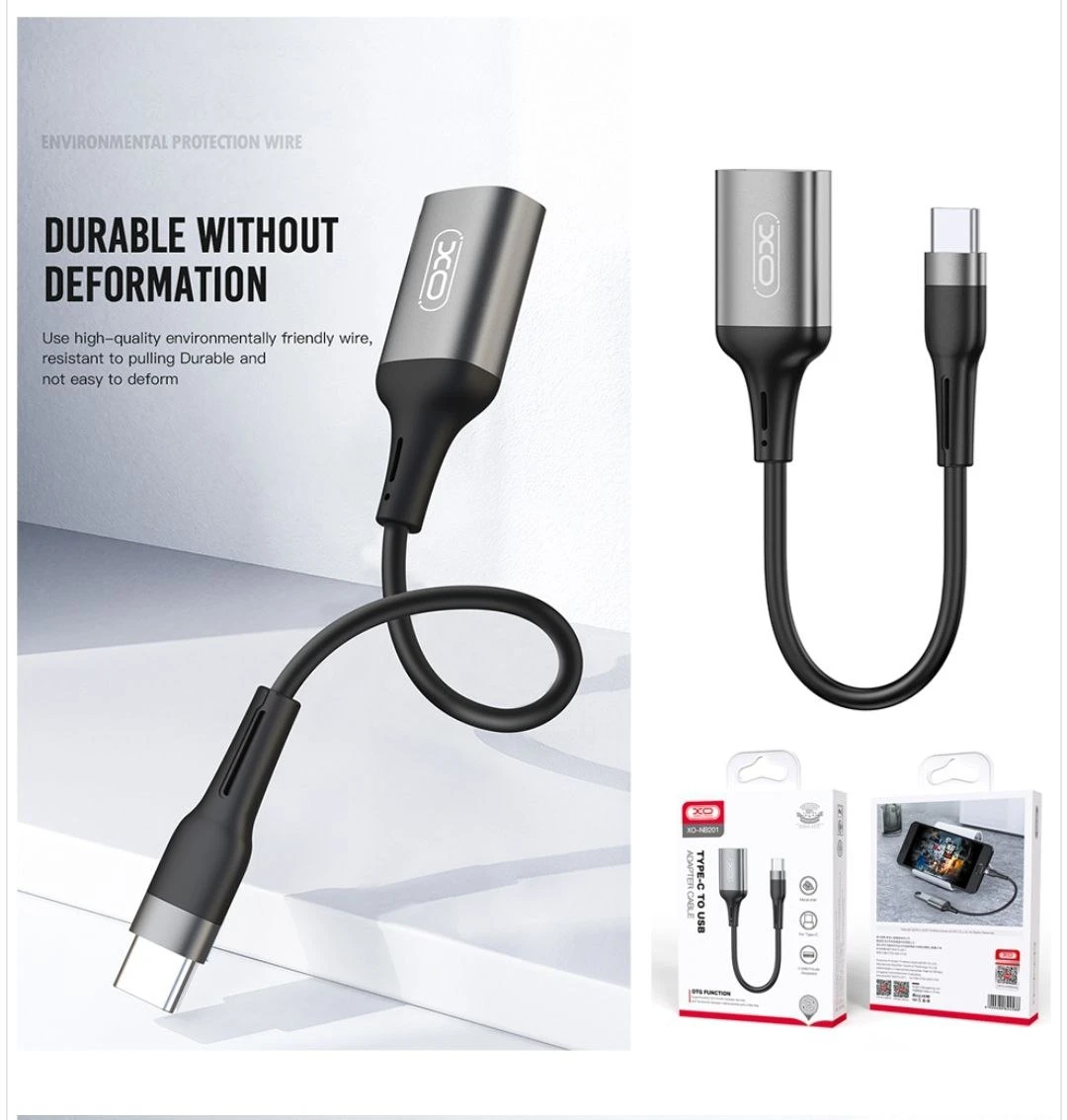 Converter Type-C to USB XO NB201 OTG