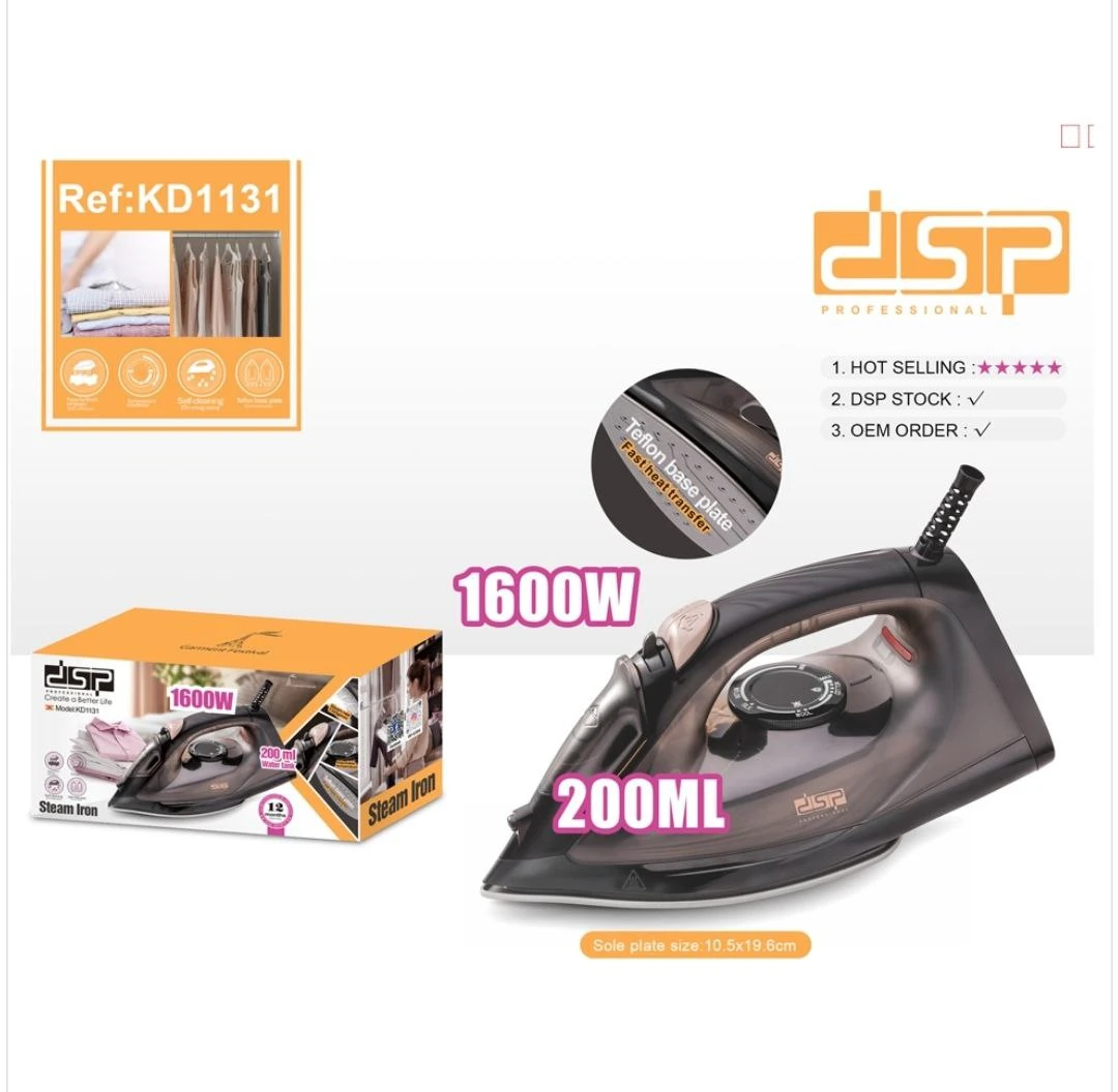 Steam Iron DSP 1600W KD1131