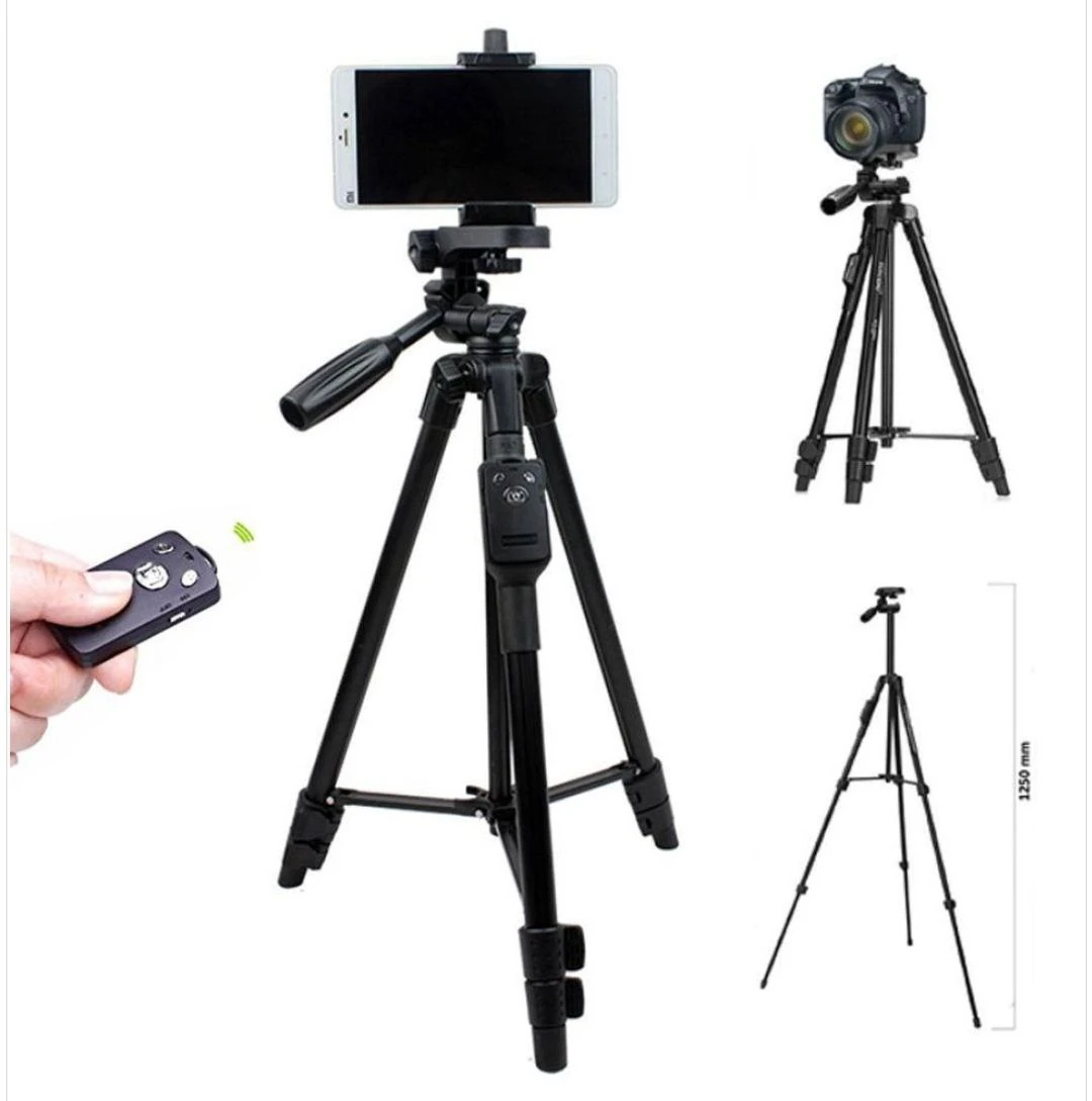 Holder Stand Tripod YT-5208 + Clipper + Bluetooth