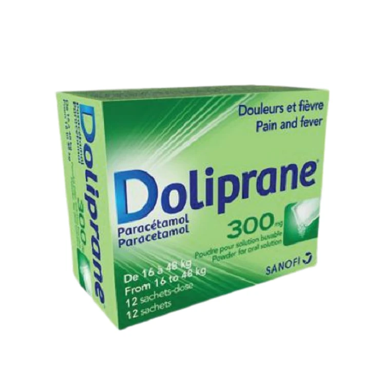 Doliprane 300mg Sachets (Box/12)