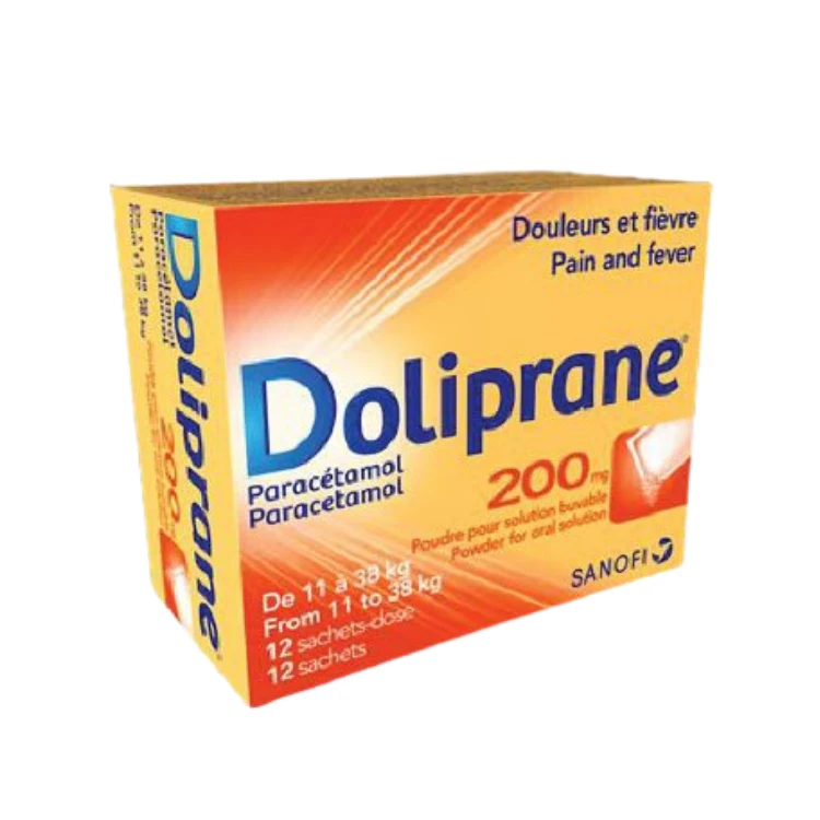 Doliprane 200mg Sachets (Box/12)