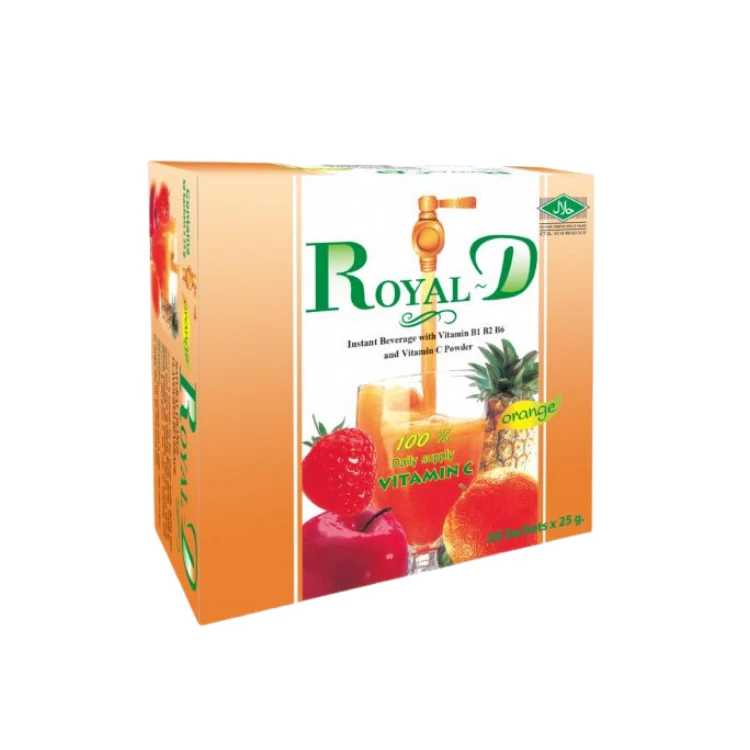 Royal D Orange Vitamin C 50Sachets/Box