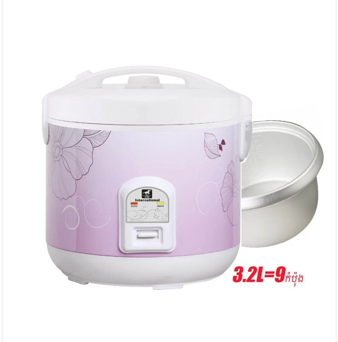 Rice Cooker International Deluxe White 3.2L